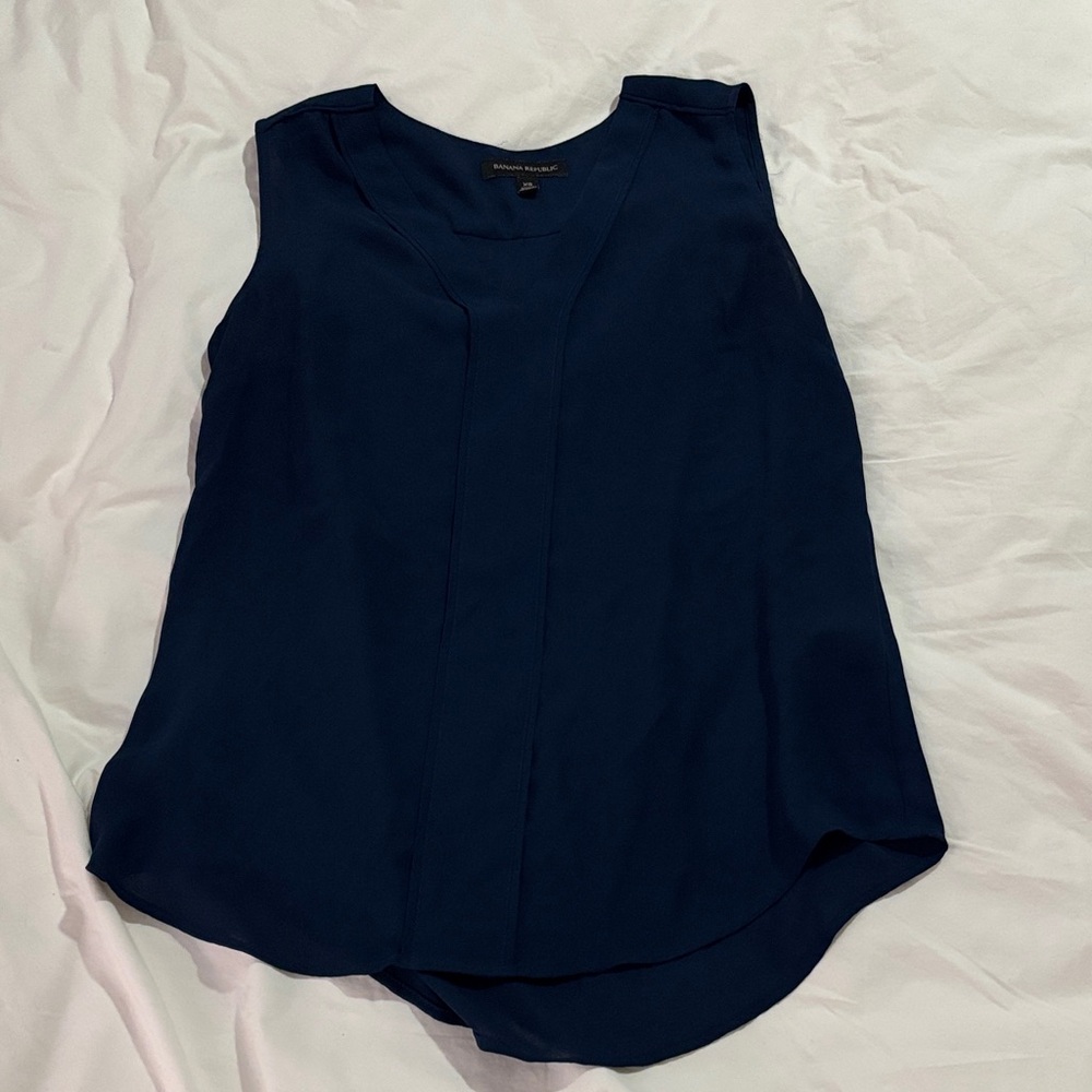 Banana Republic Dark Blue Tank Top
